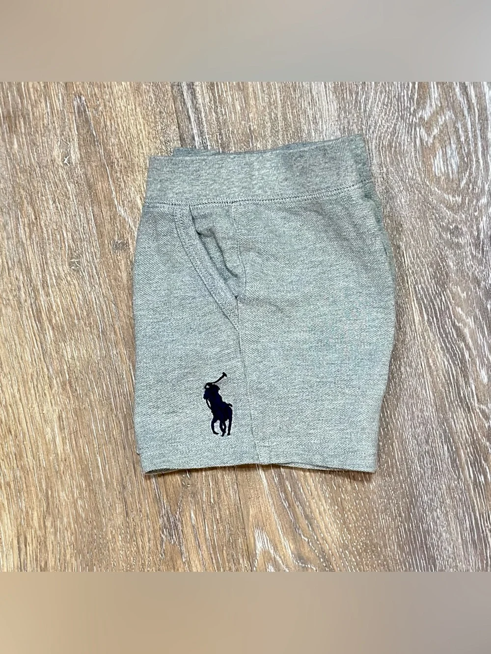 EUC Ralph Lauren Baby Boys Fleece Pull On Shorts